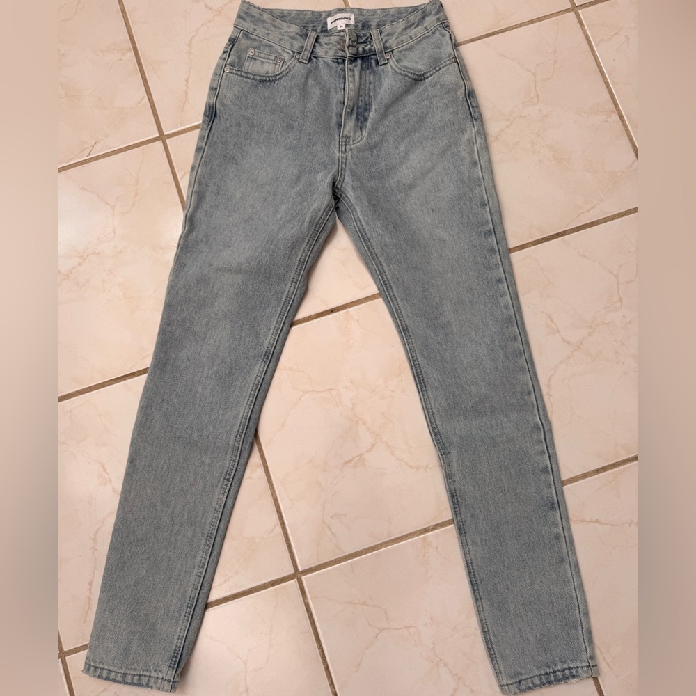 superdown Women's Light Gray Skinny Jeans